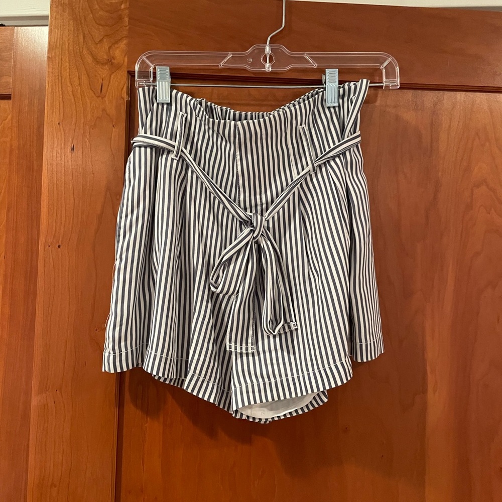 Pinstripe Abercrombie shorts